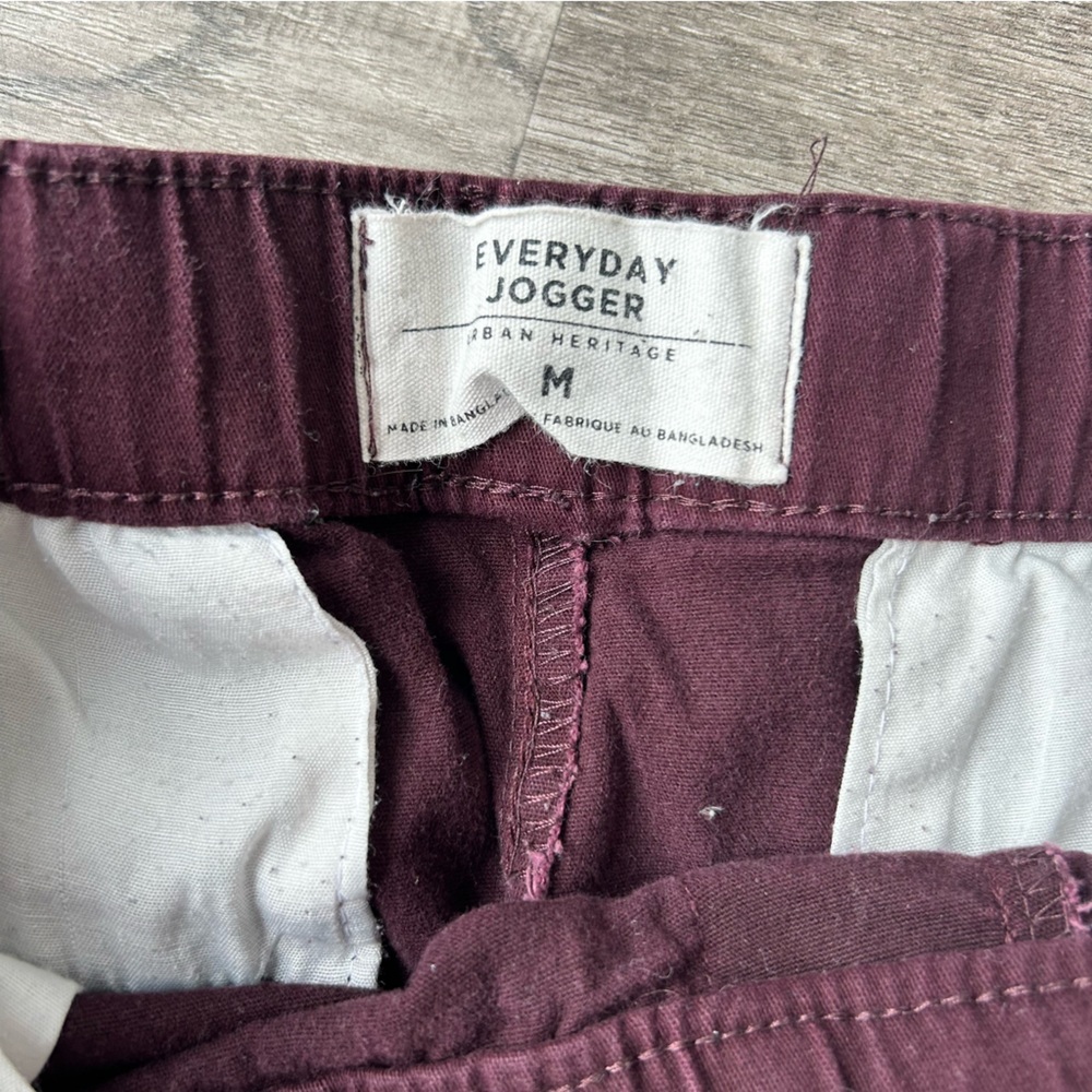 Men’s cotton jogger style pant with elastic waist and draw string. - Picture 3 of 7
